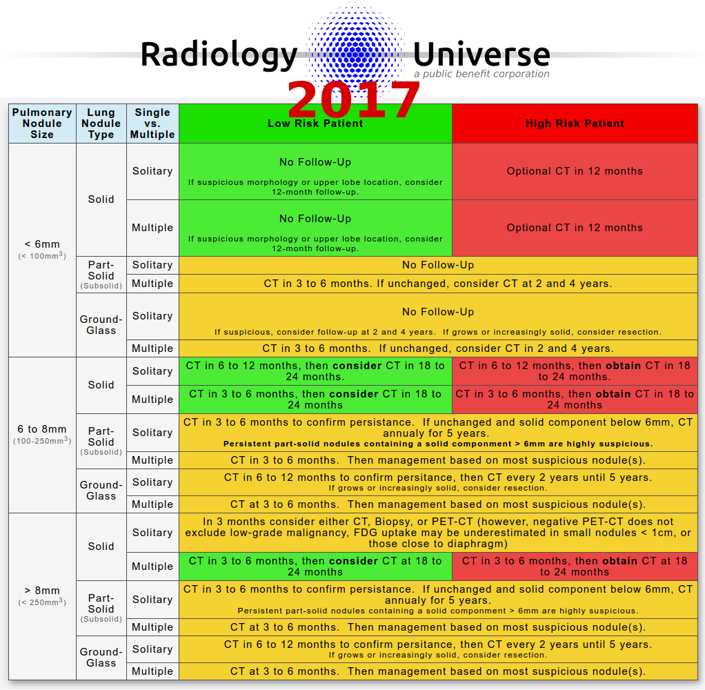 FLEISCHNER GUIDELINES PDF